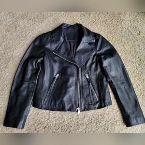 AllSaints Dalby Biker Leather Jacket